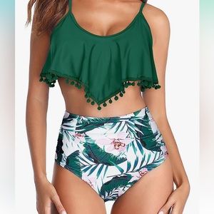 High-waisted 2 Piece Swimsuit